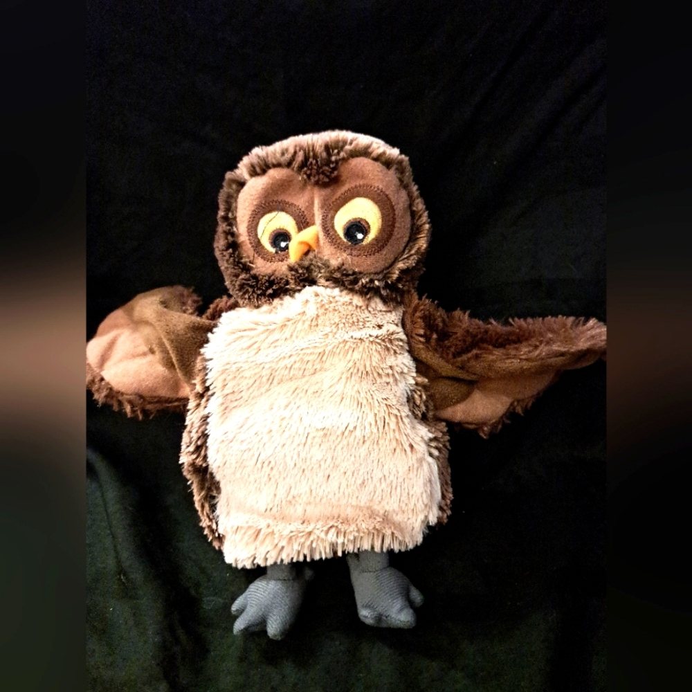 Plush Owl Hand Puppet
